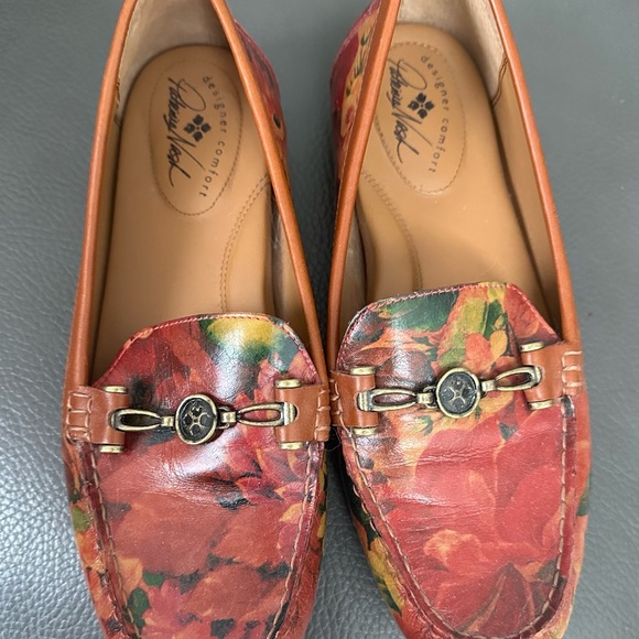 Patricia Nash Floral Leather Loafers - Multicolor - Picture 6 of 9